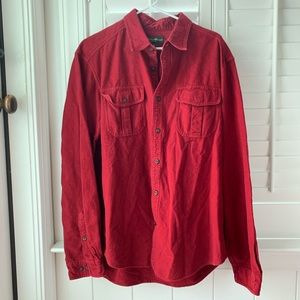 Eddie Bauer Corduroy Shirt Jacket XL